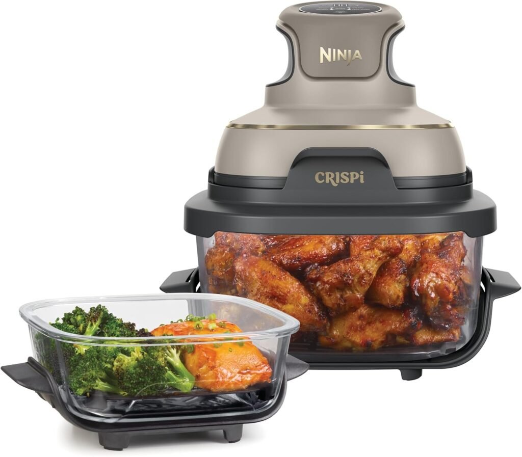 Ninja CRISPi 4-in-1 Glass Air Fryer, 3.8L