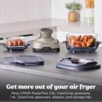 Ninja CRISPi 4-in-1 Glass Air Fryer, 3.8L